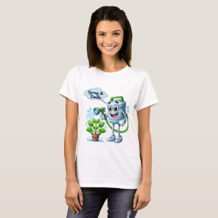 Camiseta Spray & Smile: La alegría de un jardinero