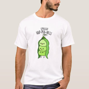 Camiseta Spread Hap-pea-ness Funny Peas Pun