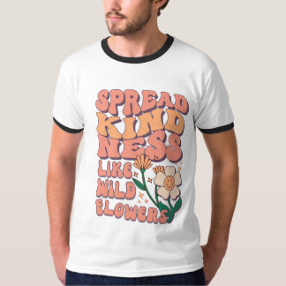 CAMISETA SPREAD KIND NEES LIKE WILD FLOWER
