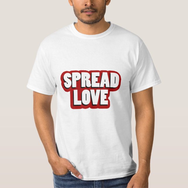 Camiseta Spread Love Design (Anverso)