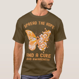 Camiseta Spread The Hope Find A Cure ADHD Awareness
