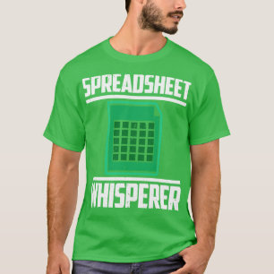 Camiseta Spreadsheet Whisperer