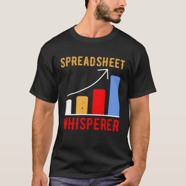 Camiseta Spreadsheet Whisperer Actuaries Data Science Stats (Anverso)