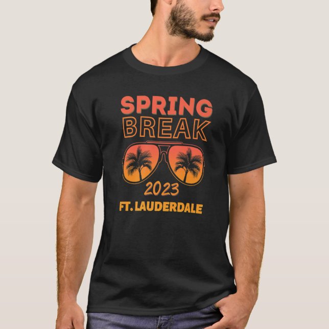 Camiseta Spring Break Ft. Lauderdale 2023 Beach Vacay Party (Anverso)