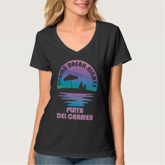 Camiseta Spring Break Playa del Carmen Sunset Vintage Match