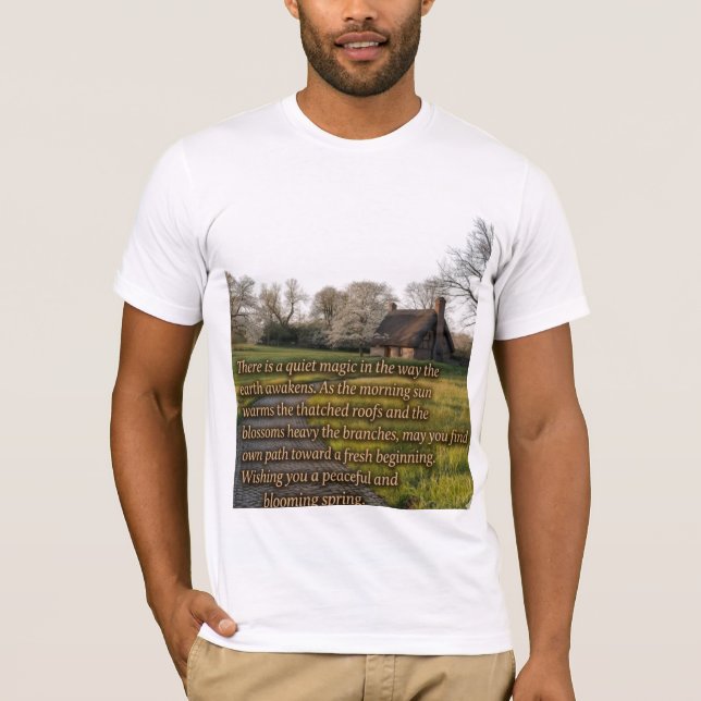 Camiseta Spring Countryside Greeting (Anverso)
