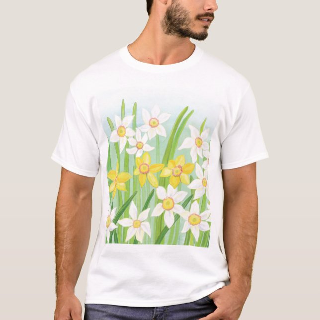 Camiseta Spring Daffodils  (Anverso)