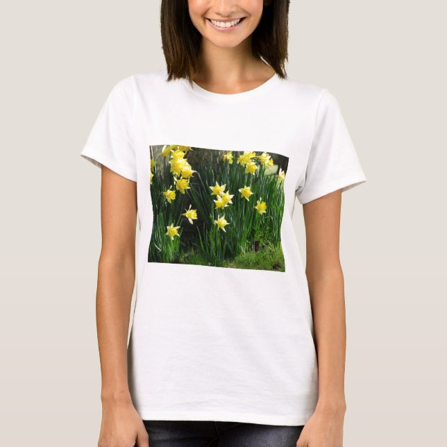 Camiseta Spring Daffodils (Anverso)