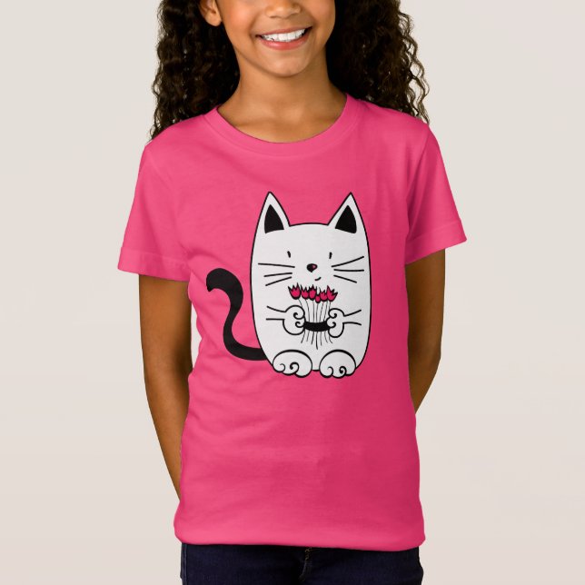 Camiseta Spring Kitty (Anverso)