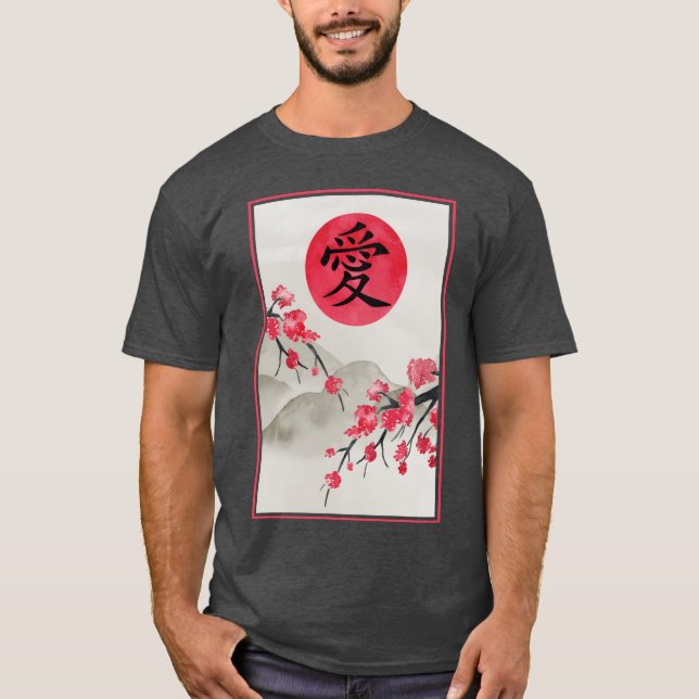 Camiseta Spring Love Japan friends (Anverso)