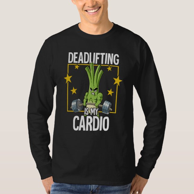 Camiseta Spring Onion Gym Weight Training Deadlift  1 (Anverso)