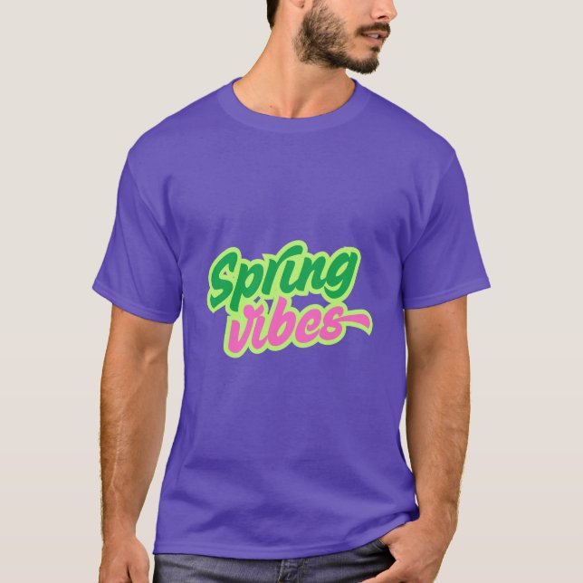 Camiseta SPRING VIBES (Anverso)