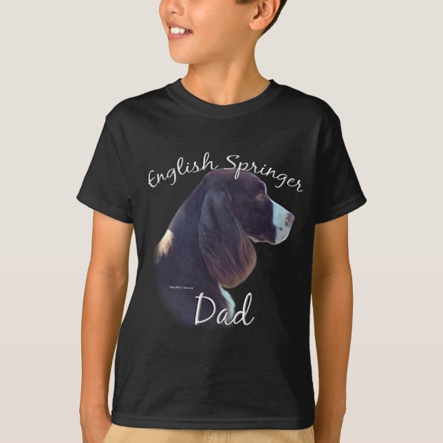 Camiseta Springer Spaniel Dad 2 (Anverso)
