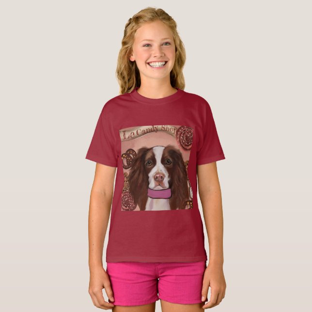 Camiseta Springer Spaniel Inglés    (Anverso completo)