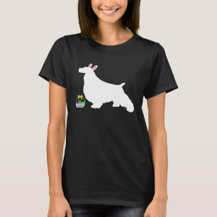 Camiseta Springer Spaniel Semana Santa Bunny Dog Silhouet