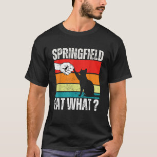 Camiseta Springfield come lo que comen perros Mascotas de g