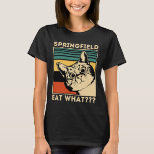 Camiseta Springfield Come Qué - Están Comiendo Perros Gatos