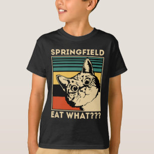 Camiseta Springfield Come Qué - Están Comiendo Perros Gatos