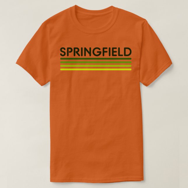 Camiseta Springfield TShirt (Diseño del anverso)