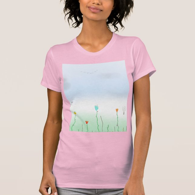 Camiseta Spring's Coming! Women's T-Shirt (Anverso)