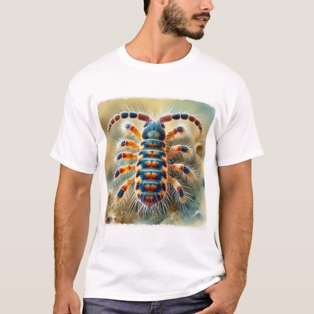Camiseta Springtail Insect 270824IREF213 - Watercolor (Anverso)