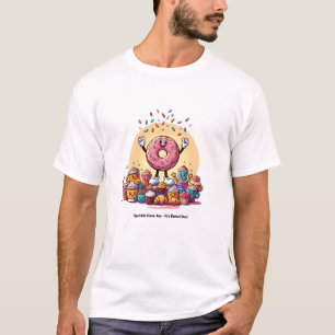 Camiseta Sprinkle Joy: Irresistible Día del Donut