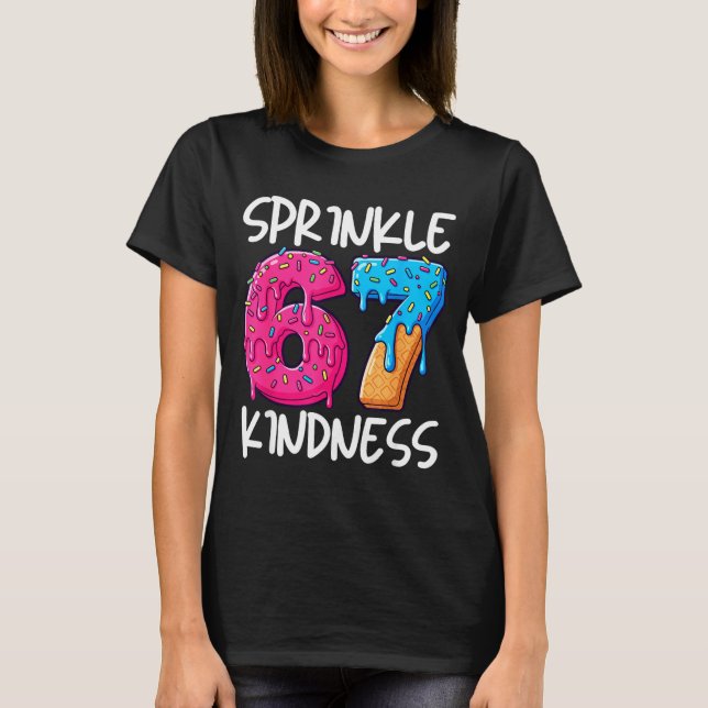 Camiseta Sprinkle Kindness Family Matching Doughnut Ice-cre (Anverso)