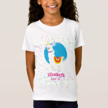 Sprinkles Llama Chicas unicornios adornan regalo l