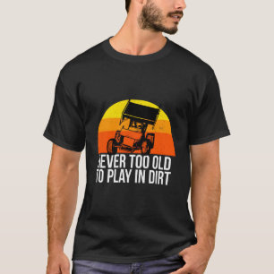 Camiseta Sprint Car Carreras Nunca Vieja Jugar La Raza Suci