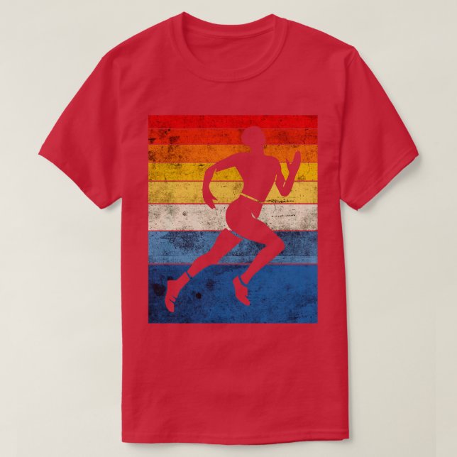Camiseta Sprint Retro Design para una impresora (Diseño del anverso)