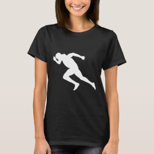 Camiseta Sprint Sprint Runner Sprint Sprinter Ejecutando Ra