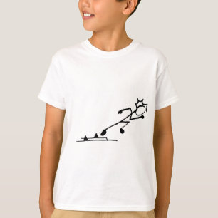 Camiseta Sprinter Stickman Track and Field