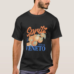 Camiseta Spritz Veneto Dal 1919 Italia Vino Naranja Vintage