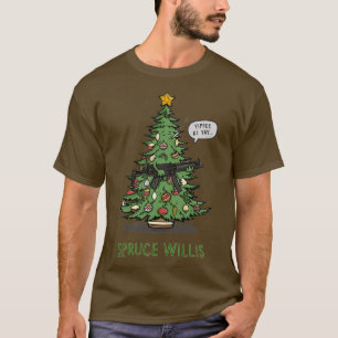 Camiseta Spruce Willis Gift Halloween Day Acción de Gracias