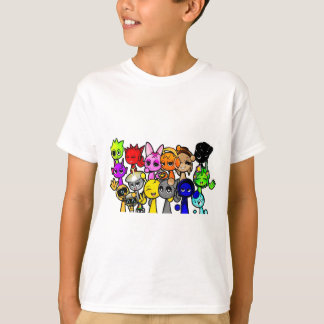 Camiseta ¡Sprunki! - Simon Oren Pinki Wenda Funbot