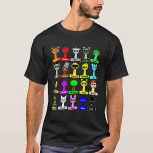 Camiseta Sprunky Beats Team Sprunky para Chicas y niños