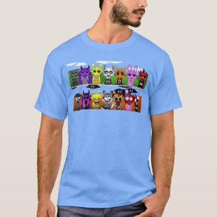 Camiseta Sprunky X Horror Sprunky Rejoyed Simon Jevin Diver