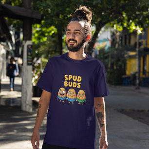 Camiseta Spud Buds Potato Pals - Cute Personalizado Veggie