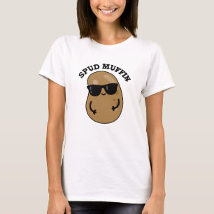 Camiseta Spud Muffin Gracioso Potato Pun
