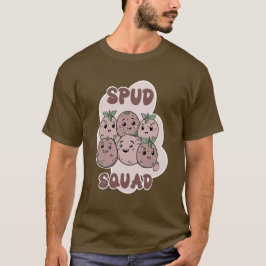 Camiseta Spud Squad divertido grupo de papa