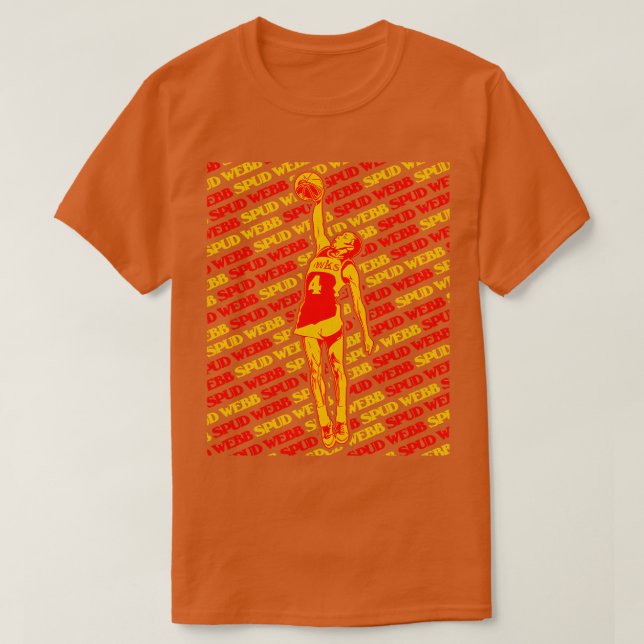 Camiseta Spud Webb (Diseño del anverso)