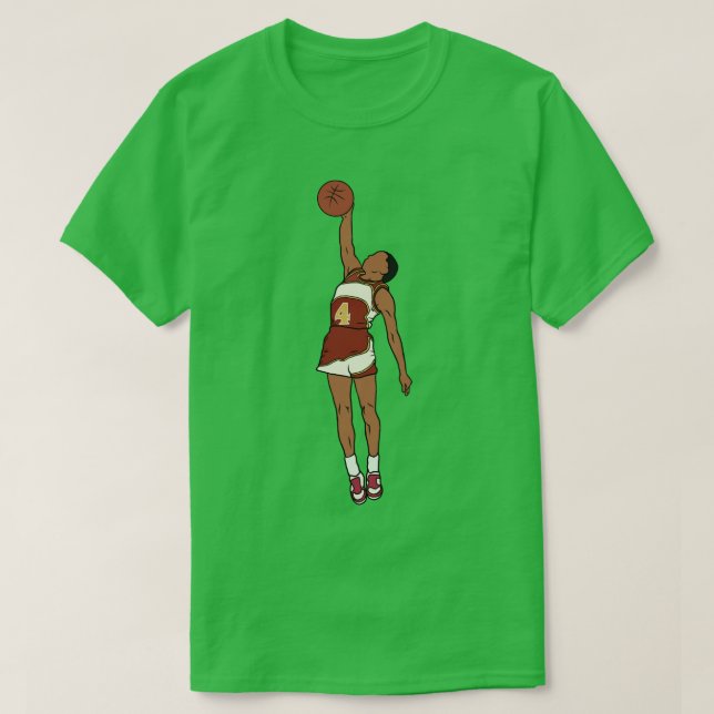Camiseta Spud Webb Dunk (Diseño del anverso)