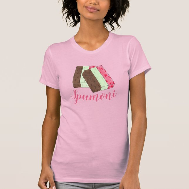 Camiseta Spumoni Italiano Gelato Helado Spumone (Anverso)