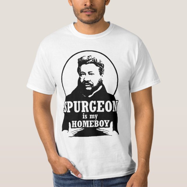 Camiseta Spurgeon es mi homeboy (Anverso)