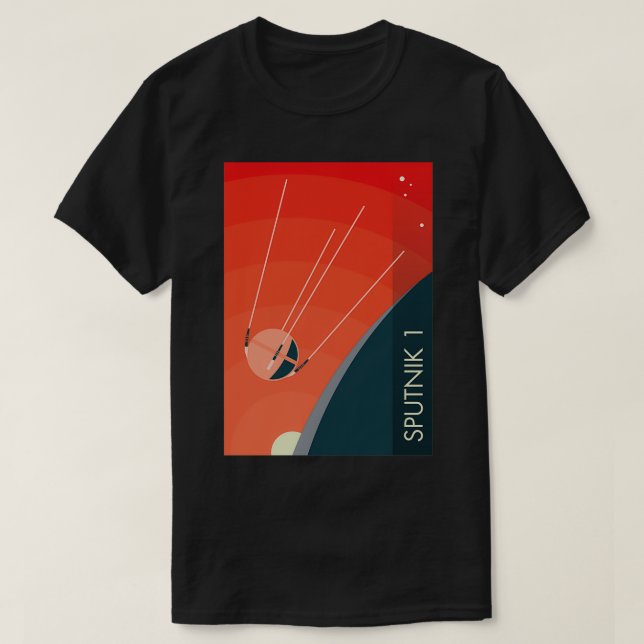 Camiseta Sputnik (Diseño del anverso)