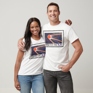 Camiseta Sputnik 1 5º aniversario 1962