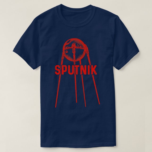 Camiseta Sputnik 1 Unión Soviética 195711 (Diseño del anverso)