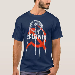Camiseta Sputnik 1 Unión Soviética 1957 2