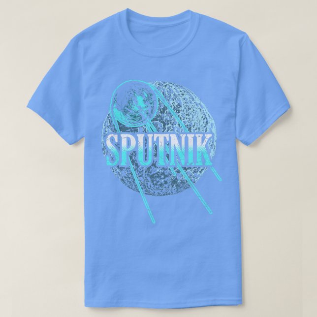 Camiseta Sputnik 1 Unión Soviética 1957 6 (Diseño del anverso)