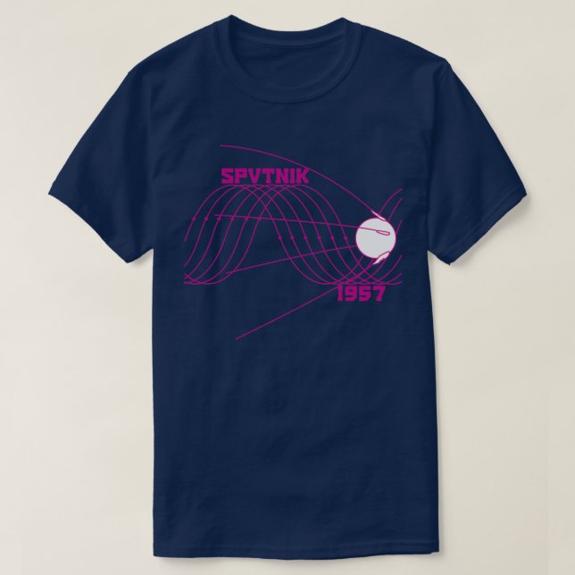 Camiseta Sputnik 1TShirt  (Diseño del anverso)